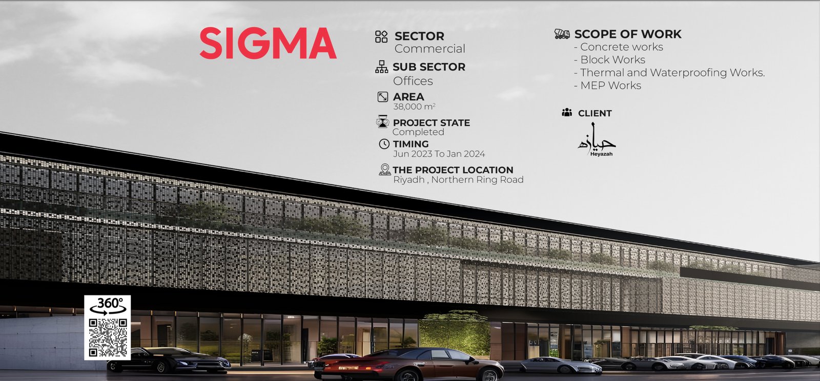 SIGMA — commercial development, Riyadh